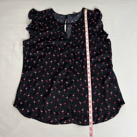 I LOVE RONSON Women’s Top Black/pink Size L - Picture 5 of 9